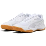 Puma Solarflash III W+ Hallenschuhe weiß, Größe 40