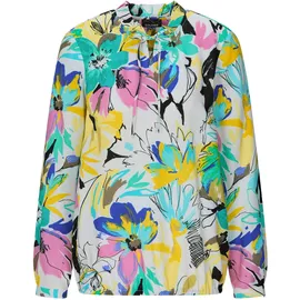 GOLDNER Viskosebluse mit Blumenprint bunt 38