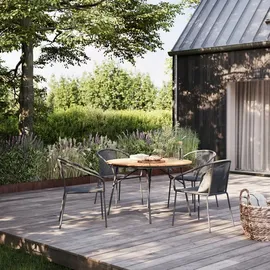 Cinas Gartenstuhl Vito 52 x 80 x 52 cm grau