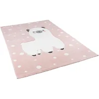 Pergamon Kinder Teppich Maui Kids Alpaka Rosa 140x200cm