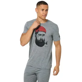 super.natural Herren Sn Sailor T-Shirt (Größe XXL, grau)