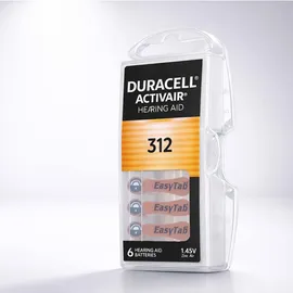 Duracell Knopfzelle 312 6 St.