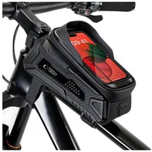 TECH-PROTECT V2 Fahrradtasche mit Platz für 1,2l Telefon - Schwarz