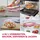 Emsa Clip&Close Glas Rot