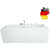 Basera Palau Classic Whirlpoolbadewanne 80 x 180 cm (Basera)