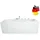 Basera Palau Classic Whirlpoolbadewanne 80 x 180 cm (Basera)