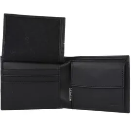 Oxmox Geldbörse Leather RFID Protect Lizard Unisex schwarz