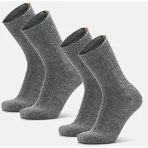 Danish Endurance Alpaca Wool Thermosocken 2 Paar Grau 39-42