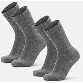 Danish Endurance Alpaca Wool Thermosocken 2 Paar Grau 39-42