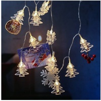 MARELIDA LED Clip Lichterkette Tannenbaum 10 Klammern Fotos Wand