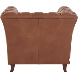 Home Affaire Chesterfield-Sessel Reims Polyester 98 x 76 x 88 cm Braun