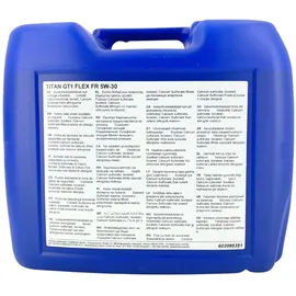 FUCHS Titan GT1 Flex FR 5W-30 20 l