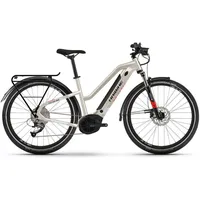 Haibike Trekking 4 Mid 2022 27,5 Zoll RH 52 cm desert/white/red-gloss