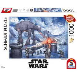 Schmidt Spiele Thomas Kinkade Studios : Star Wars - Die Schlacht von Hoth, 1000