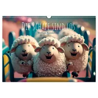 Calvendo Die Schafe sind los Wollige Aussichten (Wandkalender 2026