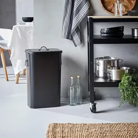 BUTLERS Mülleimer BINSTER | Schwarz