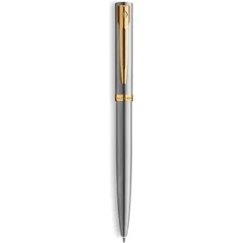 Waterman Waterman, Schreibstifte, Kugelschreiber IMPRESSION Stainless SteelGT M Blau Geschenkbox (1x)
