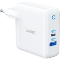 Anker PowerPort Atom III 45W USB-C + USB-A15W Blanc