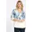 Bluse 3/4-Arm blau 44
