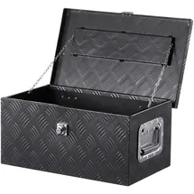 Vevor Werkzeugkasten Aluminium 508 x 304,8 x 241,3 mm Schwarz