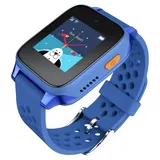 TCL MT46X 4G 45,80 mm Kunststoffgehäuse blau Silikonarmband blau M