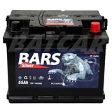 BARS 12V 55Ah 480A/EN Starterbatterie Autobatterie ersetzt 50Ah 60Ah 62Ah 65Ah