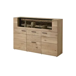 HARTMANN Highboard  Runa ¦ holzfarben ¦ Maße (cm): B: 173 H: 116 T: 44