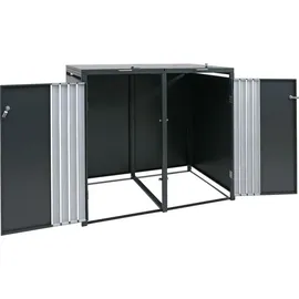 MCW Mülltonnenverkleidung MCW-O67 122 x 84 cm anthrazit
