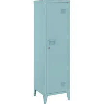 [en.casa] Einzelspind Kurikka 137 x 38 x 38 cm Graublau