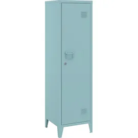 [en.casa] Einzelspind Kurikka 137 x 38 x 38 cm Graublau