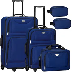 Reise Trolley Kofferset Athen - Blau
