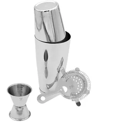 Cocktailset Tin in Tin 1 - Silber