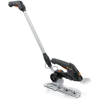 Brandson Akku-Strauchschere inkl. Teleskopstange 90-130 cm, Ladegerät und 2000 mAh