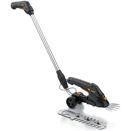 Brandson Akku-Strauchschere inkl. Teleskopstange 90-130 cm, Ladegerät und 2000 mAh