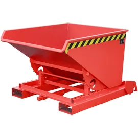Bauer Südlohn Kippbehälter Stahl 600 mm Feuerrot