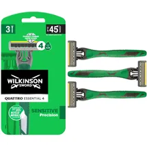 Wilkinson SWORD Quattro Essential Einwegrasierer, 3 Stück
