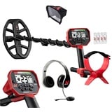 Minelab Metalldetektor Vanquish 440, Multifrequenz rot|schwarz