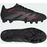 Adidas Predator Club FG/MG Fußballschuh SCHWARZ|grau|ROT 46