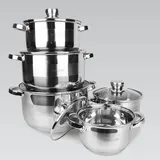 Maestro Topf-Set 10-tlg. 1,5 l + 2,0 l + 3,0 l + 5,0 l + 6,0 l