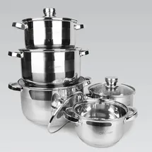 Maestro Topf-Set 10-tlg. 1,5 l + 2,0 l + 3,0 l + 5,0 l + 6,0 l