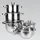Maestro Topf-Set 10-tlg. 1,5 l + 2,0 l + 3,0 l + 5,0 l + 6,0 l