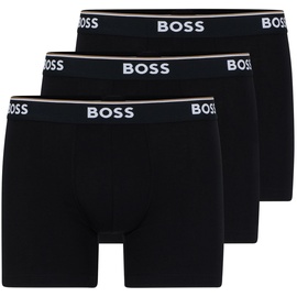 Boss Herren Boxer Briefs, 3er Pack, Black, L