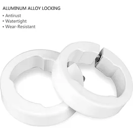 luxuskollektion Fahrradgriffe rutschfeste Gummi Griff Aluminium Lock 20-22mm bunt