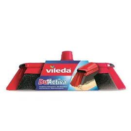Vileda Besen Indoor Weiche/harte Borste Grau/Rot/Schwarz