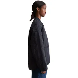 Marc O'Polo Marc OߴPolo Denim Damen, Steppjacke mit Bomberkragen regular fit, blau depths, L, - L