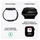 Apple Watch Series 10 GPS + Cellular 46 mm Titangehäuse gold Milanaise Armband gold M/L