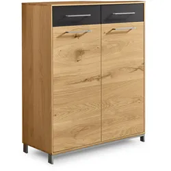 Voss Möbel Schuhschrank Vedo Holz Braun Eiche