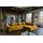 KAWOLA Sofa NEVADA Ecksofa Velvet curry Recamiere rechts mit motorischem Sitzvorzug
