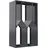 Westmann Kaminholzregal Castra Metall 95 x 160 x 50 cm Anthrazit