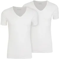 Jockey Cotton + Unterhemden, feuchtigkeitsregulierend, 2er-Pack, für Herren, WHITE, XXL